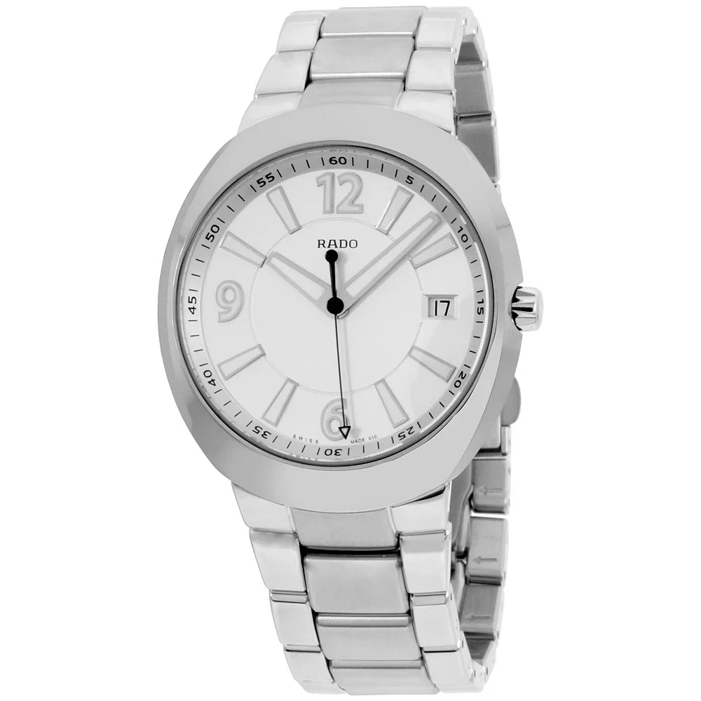 Stainless Men's R15943103 D-Star Dial Silver Rado Steel Watch