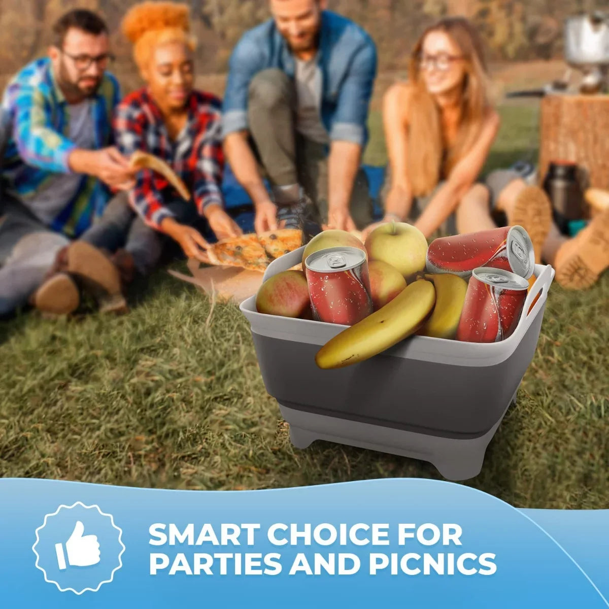Plug(Gray) Basin Dish Gal(9L) Draining Tub,Washing Portable Collapsible Imoment Tub Sink,Folding with 2.4 Laundry