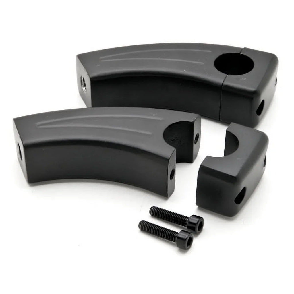 Krator TX 650 SR 750 CS Yamaha 600 3.5" 400 with Compatible 350 Black Handlebar Pullback Motorcycle YX Risers RD 500