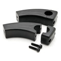 Krator TX 650 SR 750 CS Yamaha 600 3.5" 400 with Compatible 350 Black Handlebar Pullback Motorcycle YX Risers RD 500