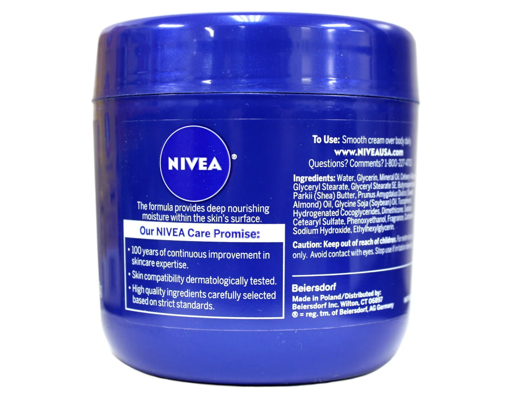 of 6 Almond Enriched 13.5 Oil NIVEA Essentially Deep Nourishing Serum Pack oz Cream Body