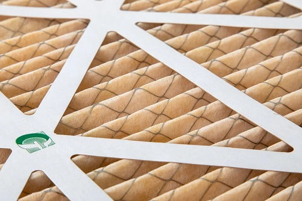 Filters 6 dimension: x 21-1/2 22x22x1 21-1/2 11 x Actual Air Pack of by MERV Glasfloss. 7/8 Pleated