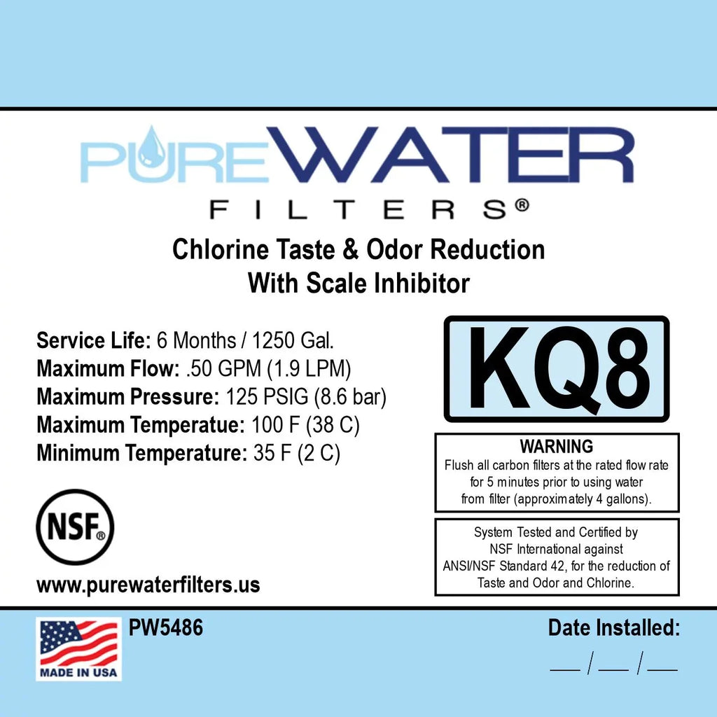 B3000, KQ8A K155P, liquid K4000 B3000SE, K3000, Models K3500, System Plumb Filter K3000SE, Hookup B150P, K2500, Line Kit Keurig For Direct for liquid K150P,