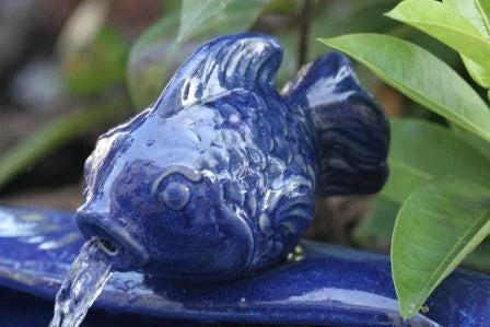 Pump Fountain Powered Filter, Koi 21372R01 Solar Smart and Solar Blue Bowl with