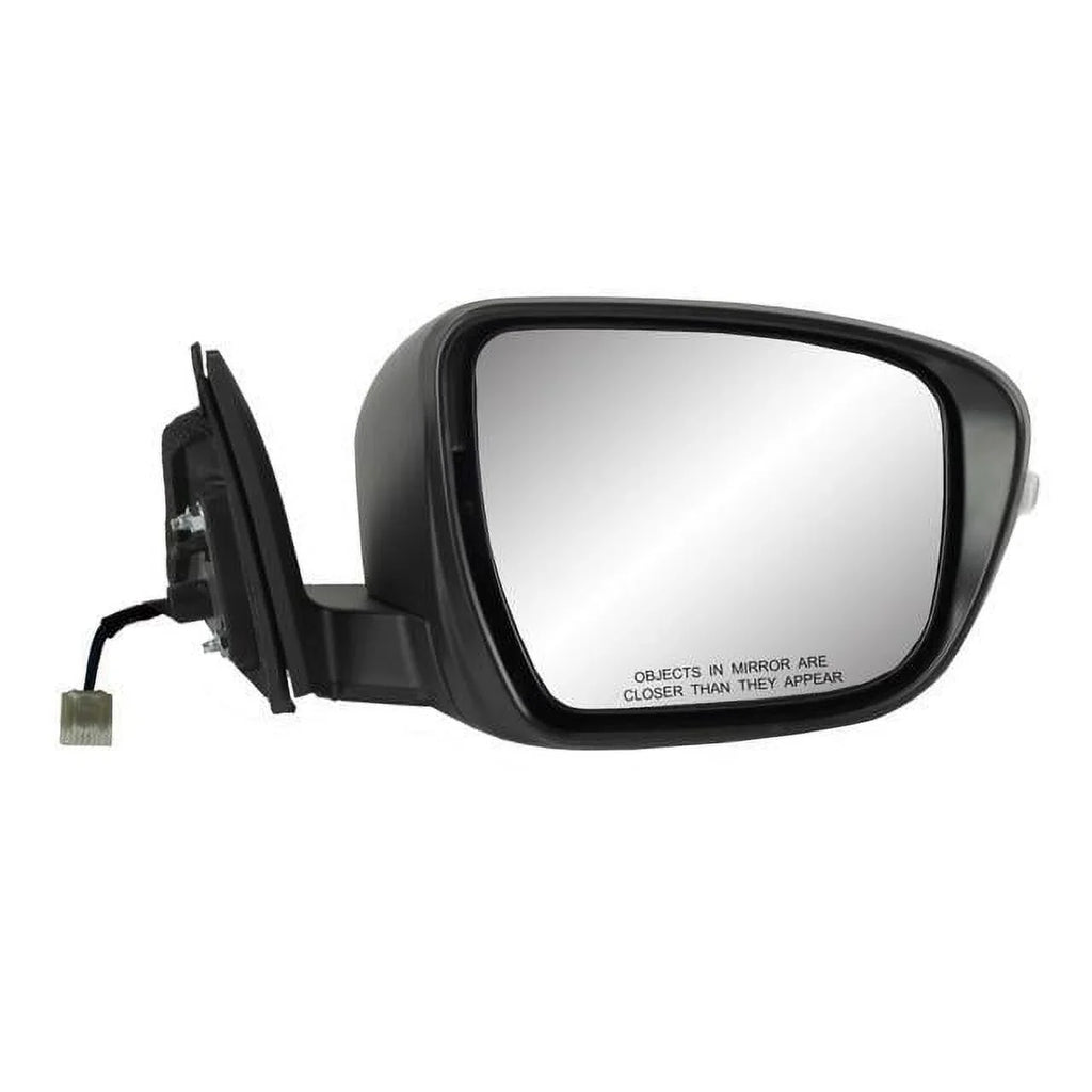 Fit foldaway, 68139N S Mirror camera, Sport/ 17-18 Nissan cover, System - textured 14-19 17-19 Side no Korea w/o for Passenger built, US black Select Japan/ Rogue built, w/PTM Hybrid. w/turn signal,