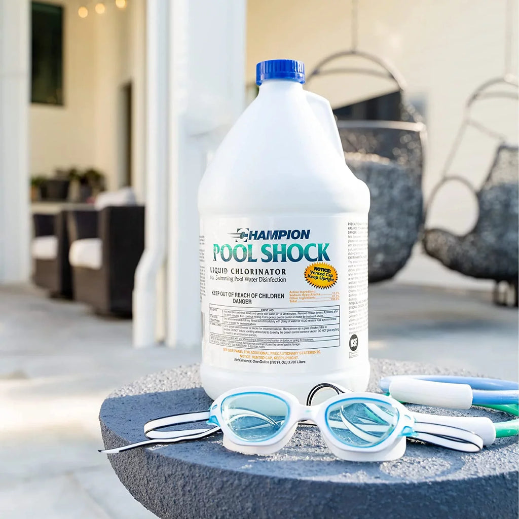 Chlorine Shock - Hypochlorite 12.5% Sodium Liquid Gallons) 1 Pool (Case -