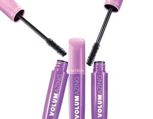 Long Oversized Mascara, oz 0.3 3 (903), Brown Fluffy, Lashes, for Thick, Eye Brush Fanned-Out Lasting, Blackened Revlon Volumazing Pack