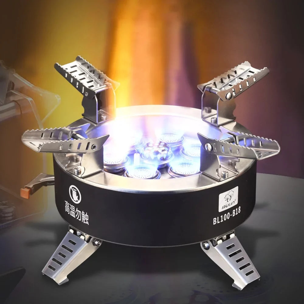 Camping Backpacking 18000W High-power BULIN Stove Stove, for Hiking Foldable