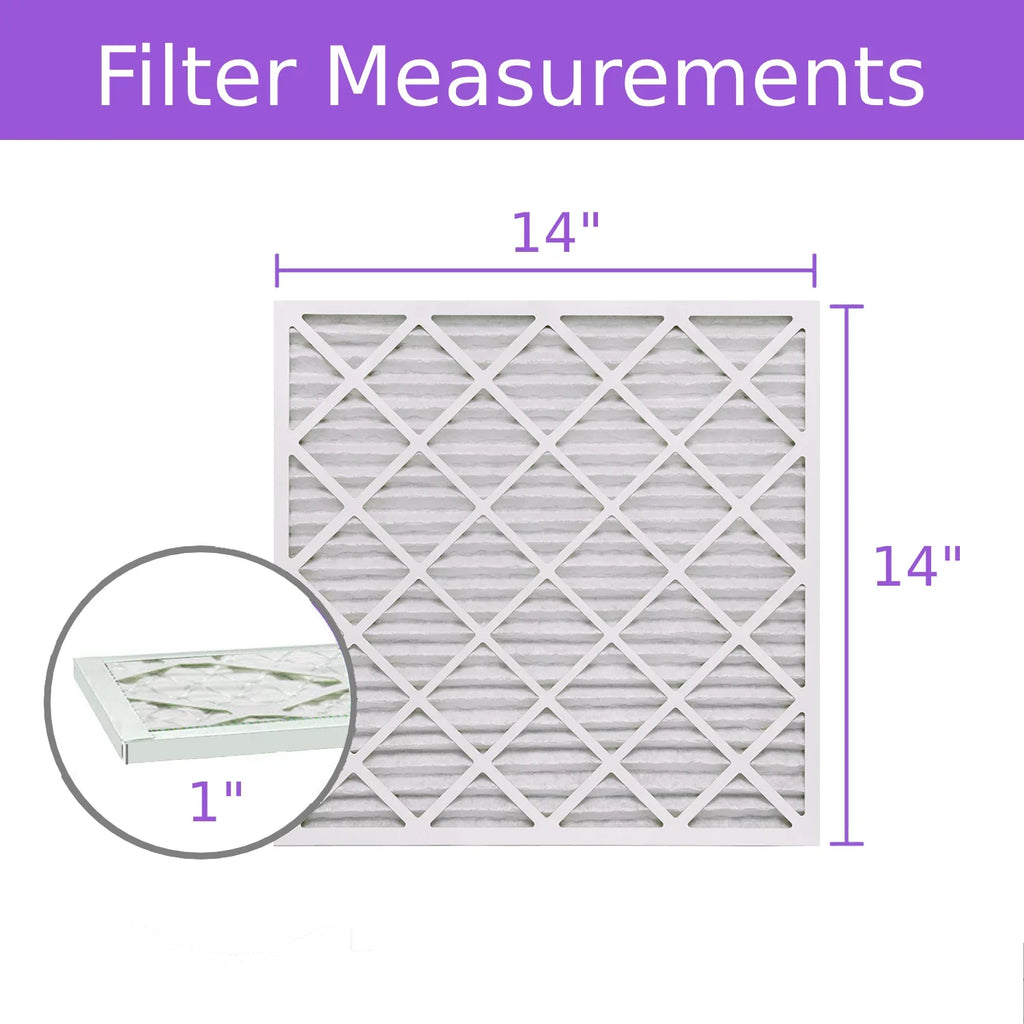 (6 8, Surface Filter, Extended MERV Air Pleated Purolator 14x14x1, DMK80 Mechanical Pack)