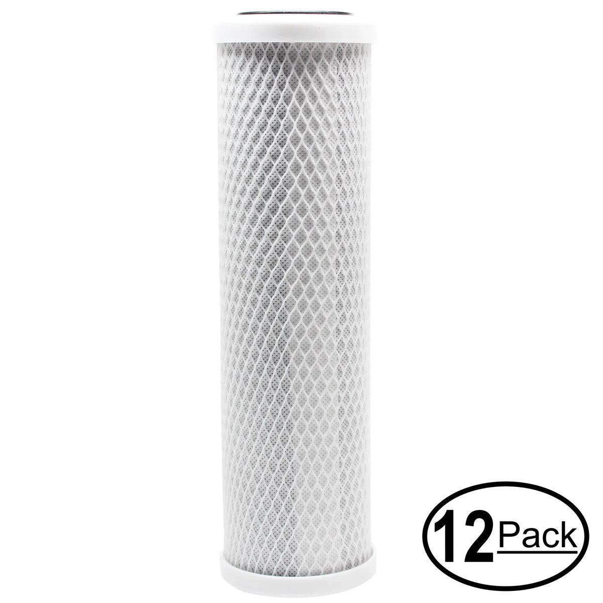 16-Pack Countertop CKC1 New Portable Filter Block inch Pure Wave Single-Stage Brand 10 Denali - for System Enviro Carbon Replacement for Universal New Wave Filter Enviro - #CKC1 Activated