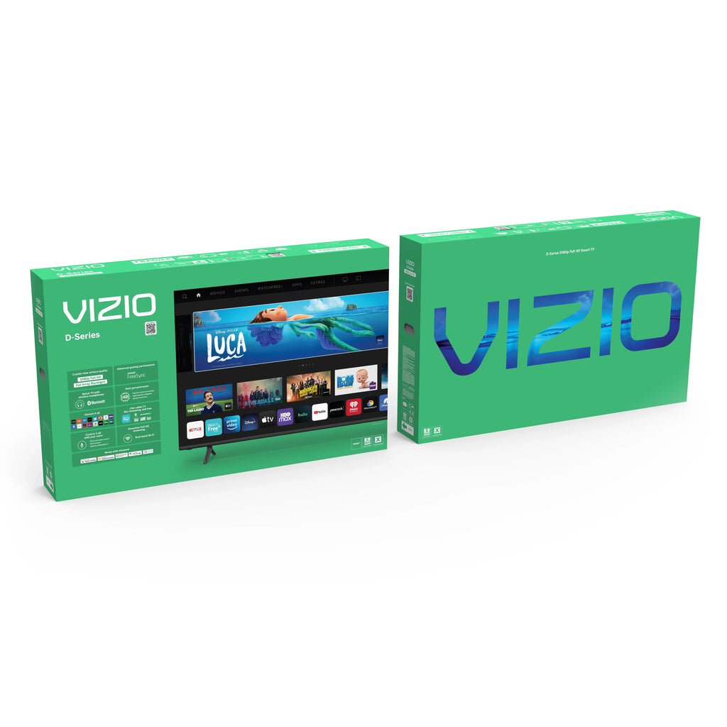 Only) VIZIO D-Series (Online D32fM-K01 LED NEW [Refurbished] Class Smart 2023 TV Restored 32" FHD