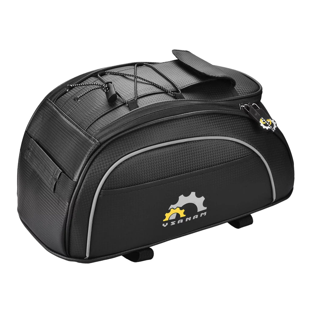 Waterproof MTB Insulated Carrier Bag Pannier Bag Bike Bag Trunk Rear Rack Cooler Bag Cycling Storage Luggage