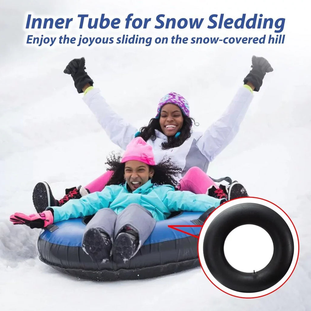 Large Tubes, Float Rubber River Tire Tubes Duty Snow Pool 39inch Inner Snow Tubes Sledding, for Pool Closing Tubes, Inner & for Rubber Snow 2PCS Heavy Tubes liquid Adults,