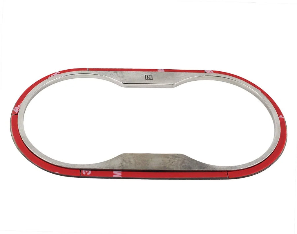 Wrangler 2007-10 Steel Holder Kentrol Cup JK - Jeep Bezel Stainless 30002 Polished