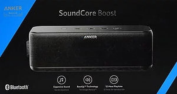 Anker Playtime, for 12h Bluetooth Portable more with Superior Bluetooth - Battery Sound BassUp liquid-Resistant, 20W SoundCore Range Technology Speaker 66ft IPX5 with Boost / and & iPhone, Bass