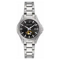 Classic Stainless Sport Women's Bulova Watch Black Tigers Missouri Steel