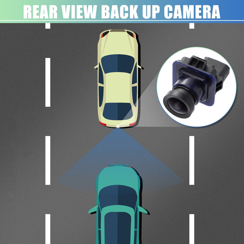 BL3Z-19G490-B Rear for Mustang for View 2011-2014 Car Camera Camera F-150 Reverse Backup for Parking Up Back