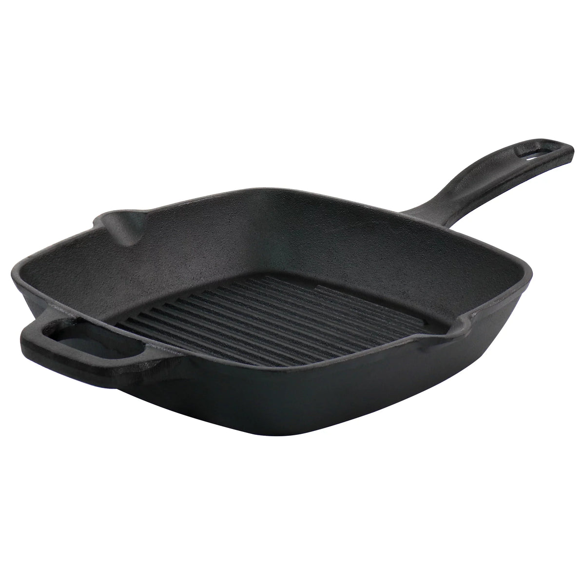 Castaway Inch Cast Oster Grill 10 Square Pan Iron Spouts with Pouring