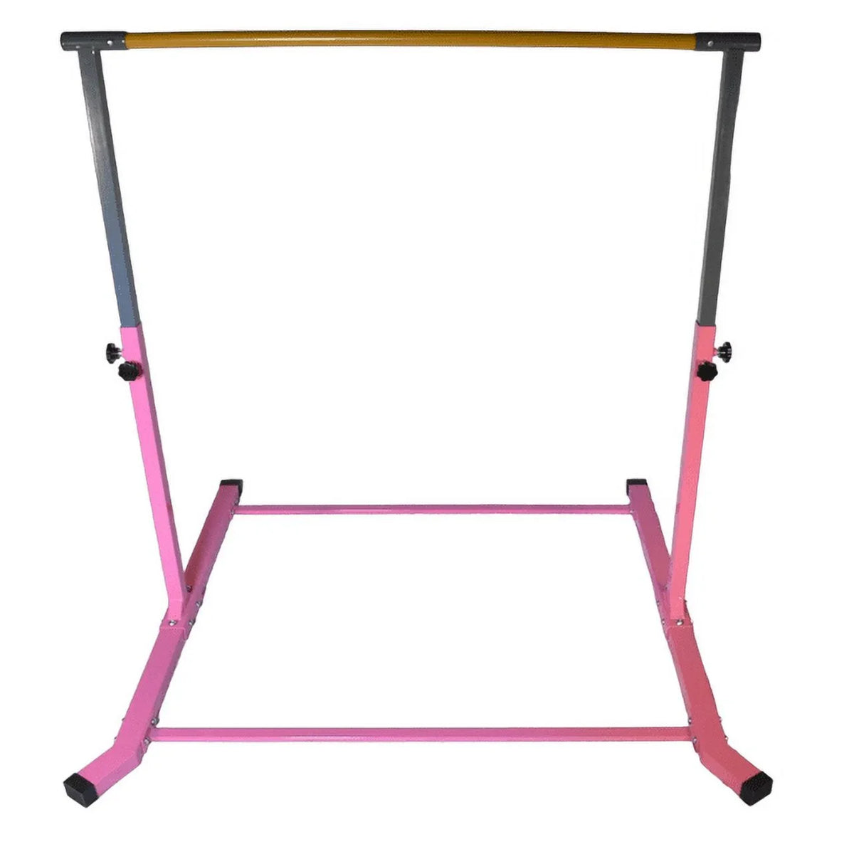 5-Star Heavy-Duty, Kids Gym Equipment 3-5FT, Training, TD Legs, Curved Adjustable Bar, Kip Pink Junior Home Gymnastic