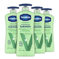 Ultra-Hydrating Care Aloe For Body Oz. 4 + Dry Ct With Intensive Vera Extract 1% Vaseline Skin 20.3 Aloe Lipids Lotion Hydration Soothing