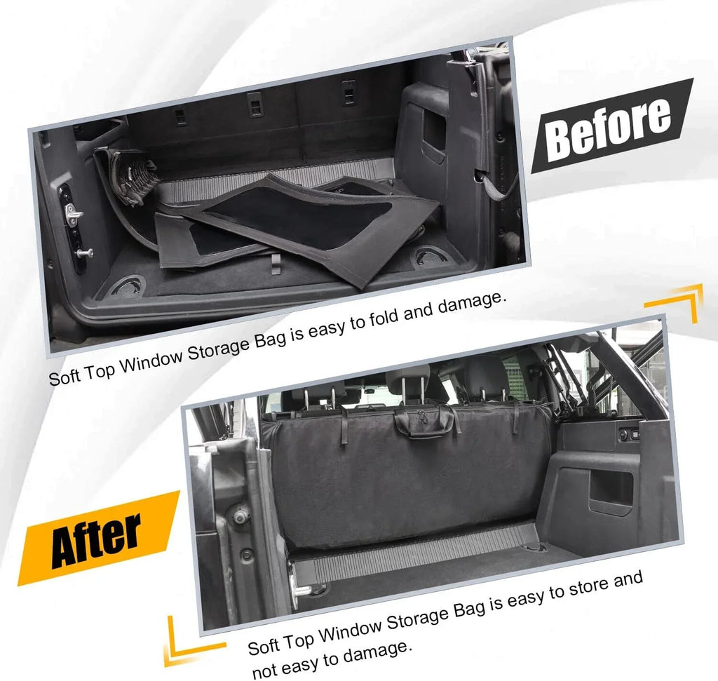 Storage Soft Bag Window STOCK Bronco 2021-2022 Top For Accessories LOCAL