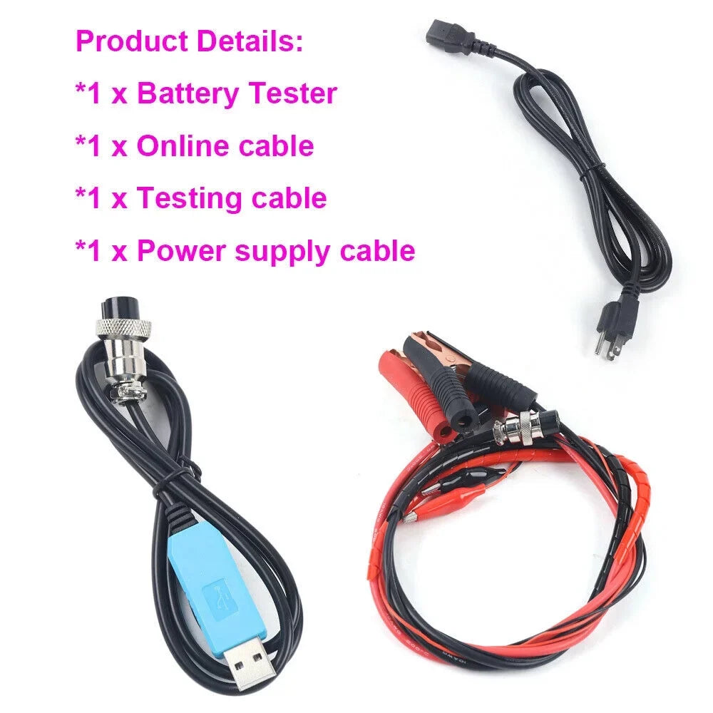 Capacity 200W EBC-A40L 110V Current 5V Battery Tester High 40A Manual Lithium