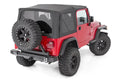 YJ Black Jeep Top Replacement Country Rough for 87-95 Soft
