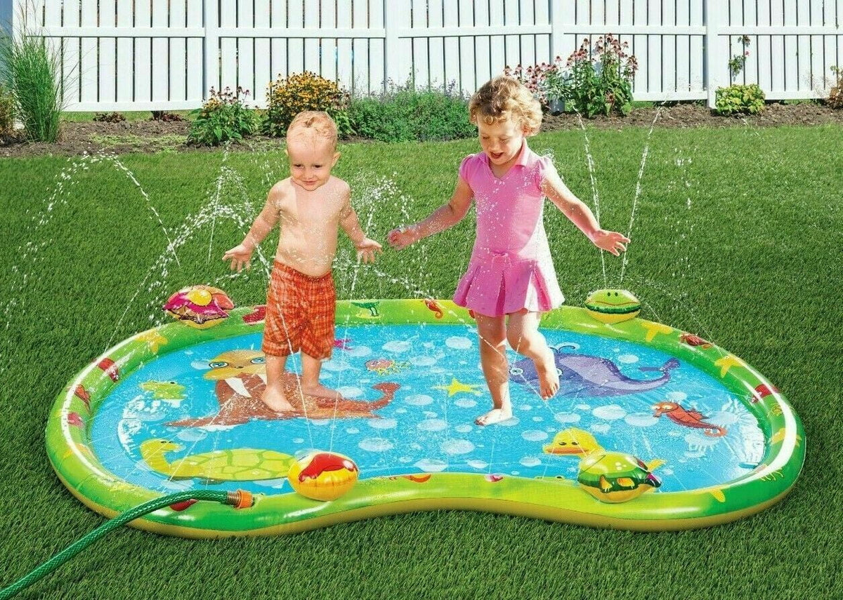 exterior Pad Splash Sprinkler Swimming liquid Splash Wading Lawn Pad, Kids Pool, Mat, Pool, Splash Toys, Sprinkler Inflatable