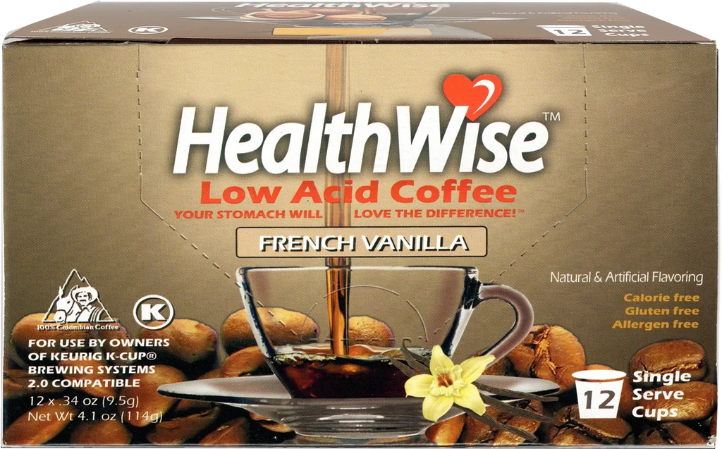 6 French Keurig Cartons: Cartons Acid Low Number cups) Of (72 Vanilla K-Cups