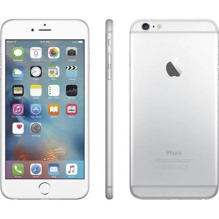 iPhone Unlocked GSM (Refurbished) 6 Silver 16GB, Plus - Restored