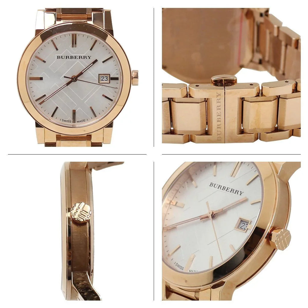 38mm Quartz Analog Watch Classic Checked Unisex BU9004 Burberry