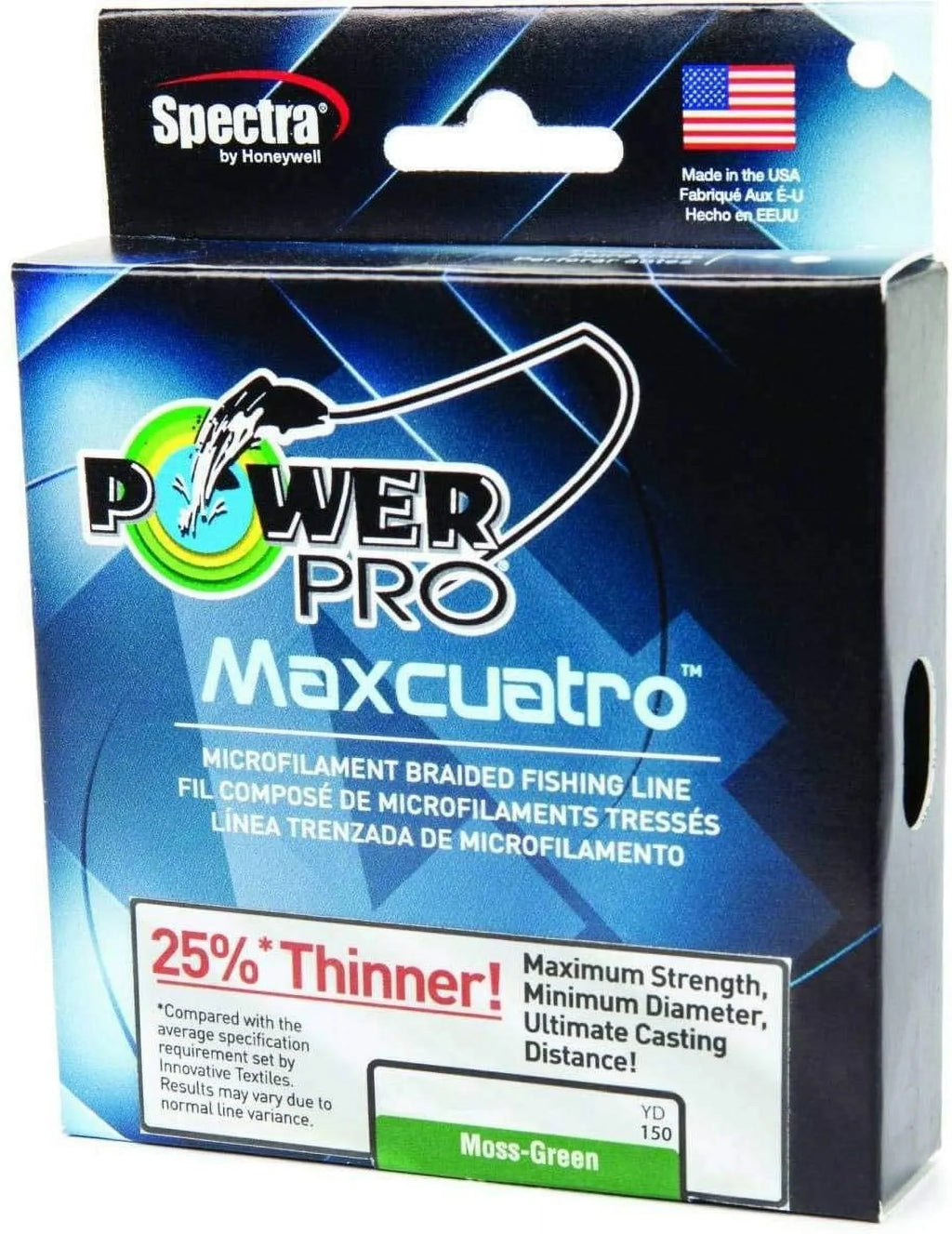 Spectra HT Maxcuatro Line Powerpro 33401000300W 100,Multi Fishing Braided