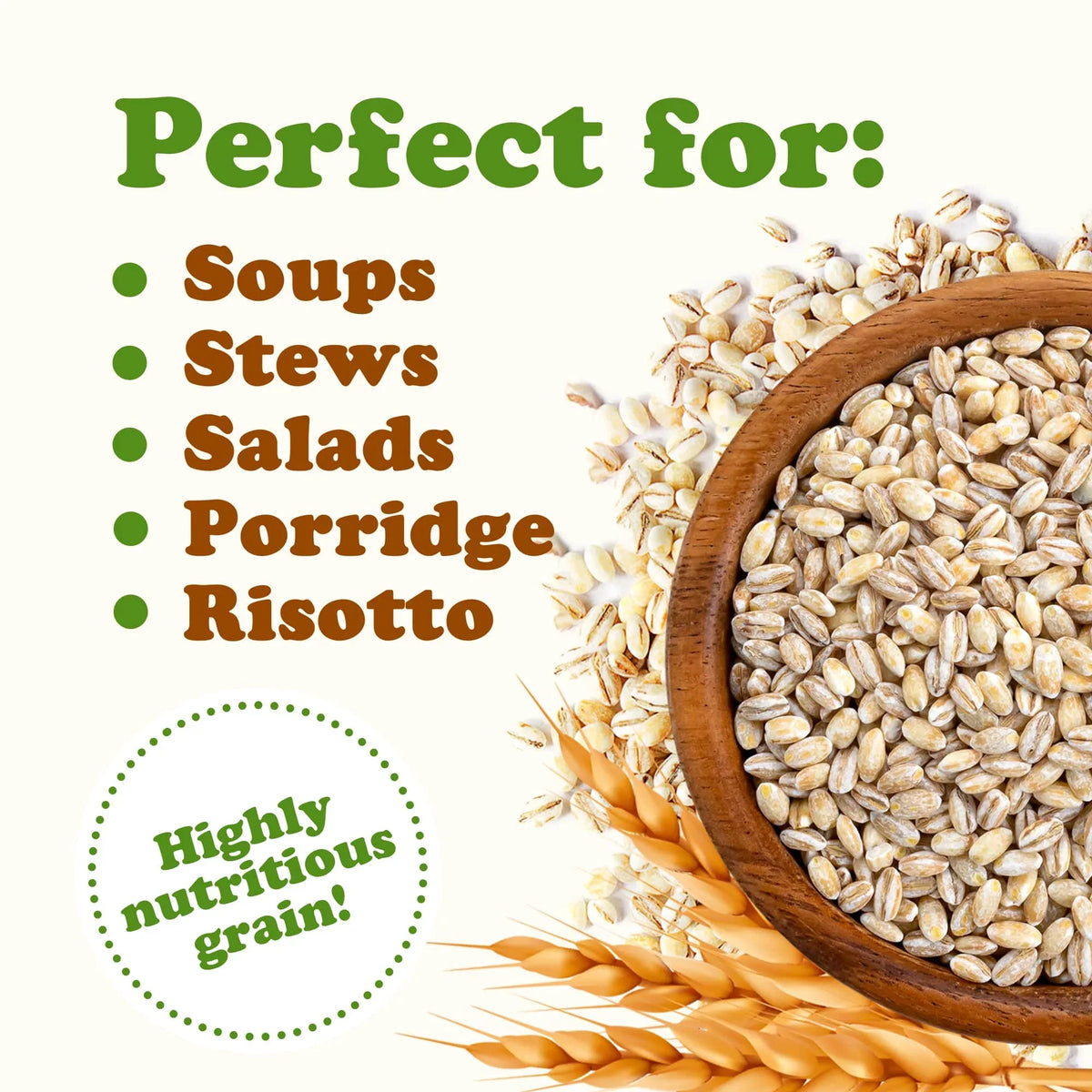 by — Raw Pearled Barley, Pounds Food — to Kosher, Vegan, Live 10
