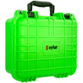 and Green Case Neon Camera Waterproof inch with Foam Hard 13.37 Gear Eylar