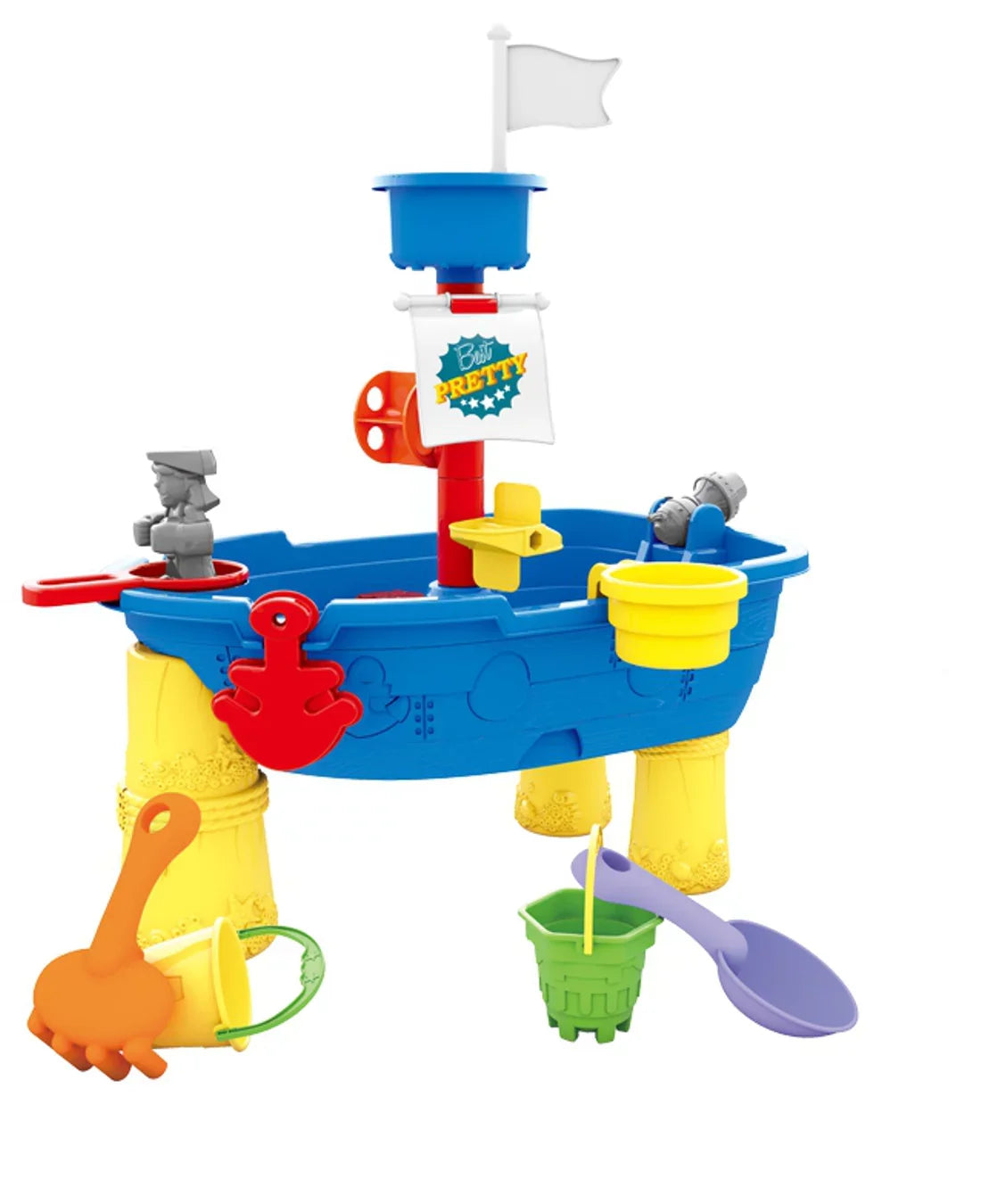 Toddlers Boys Toys liquid 21 Ship Girls 3 Table Toy Pirate Pcs Y for + Mundo Sand Beach Sandboxes