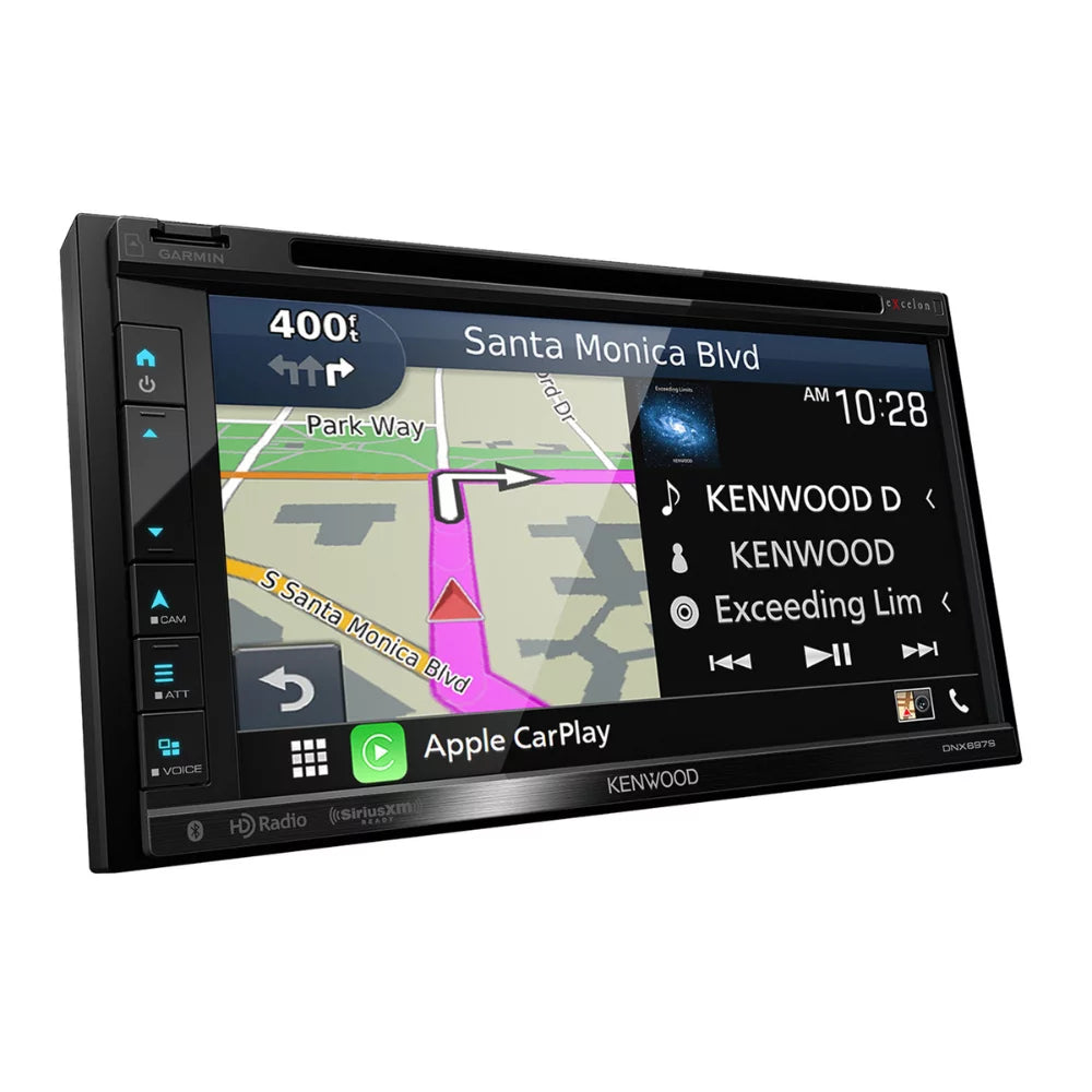 DRV-N520 Camera 6.8" Kenwood Full Navigation DNX697S Dashboard HD & Receiver DVD New