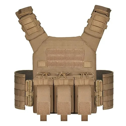 Weighted Breathable Vest GFIRE Quick Adjustable Lightweight Vest for Hunting/Training/Game Release