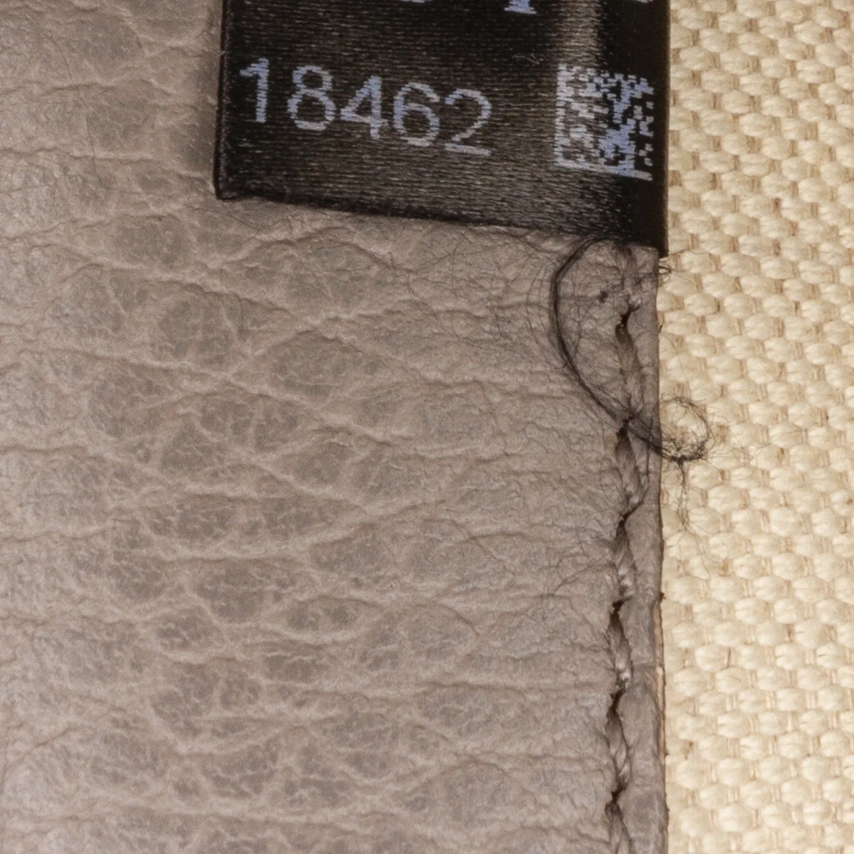 Authenticated Unisex Shoulder Calf Pre-Owned Gray Bag Dionysus Small Leather (Good)