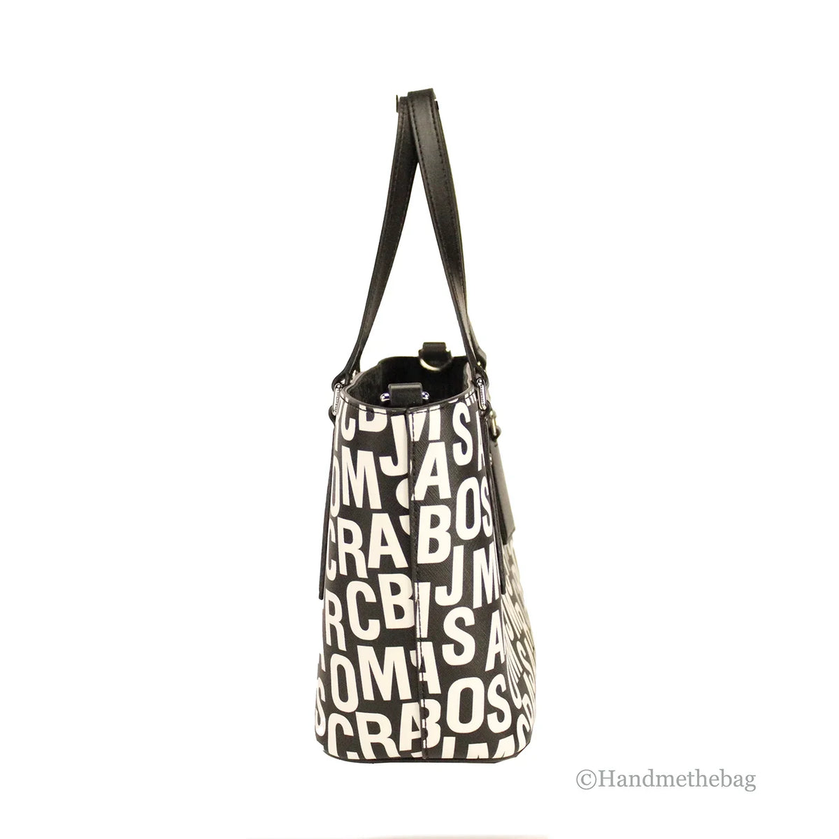 Print White Jacobs Leather Black Monogram Bag Small Tote Saffiano Crossbody Marc