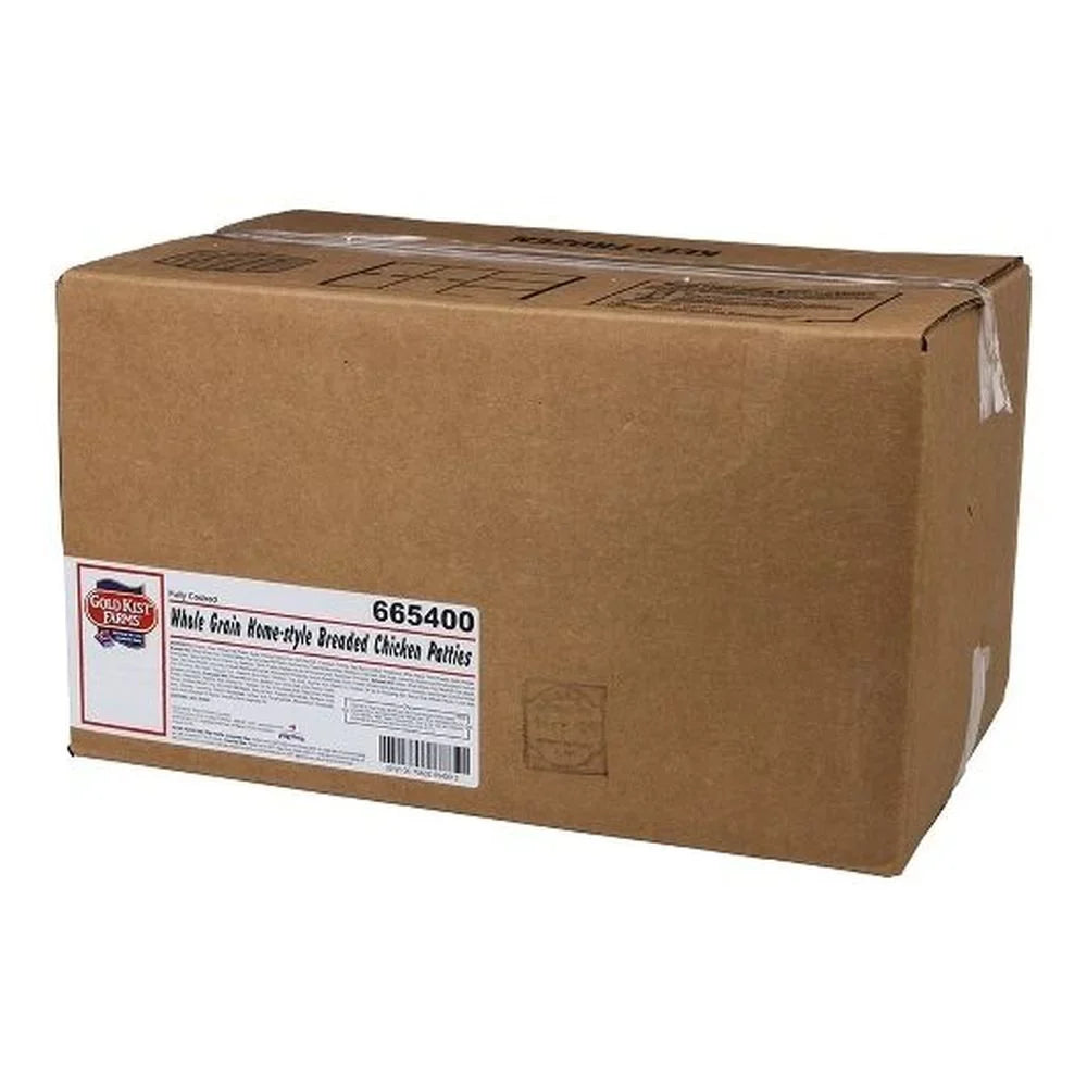 5 Patty, Fully per Grain 6 Chicken Breaded Pound Kist case Whole Cooked -- Gold Homestyle