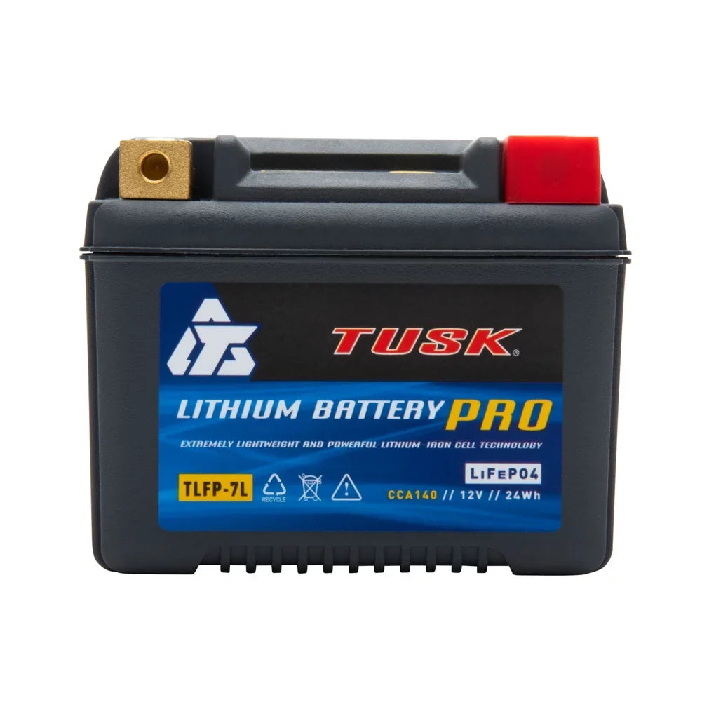 Battery Lithium Pro TLFP-7L 2005-2009,2012-2017 Tusk HONDA CRF450X For