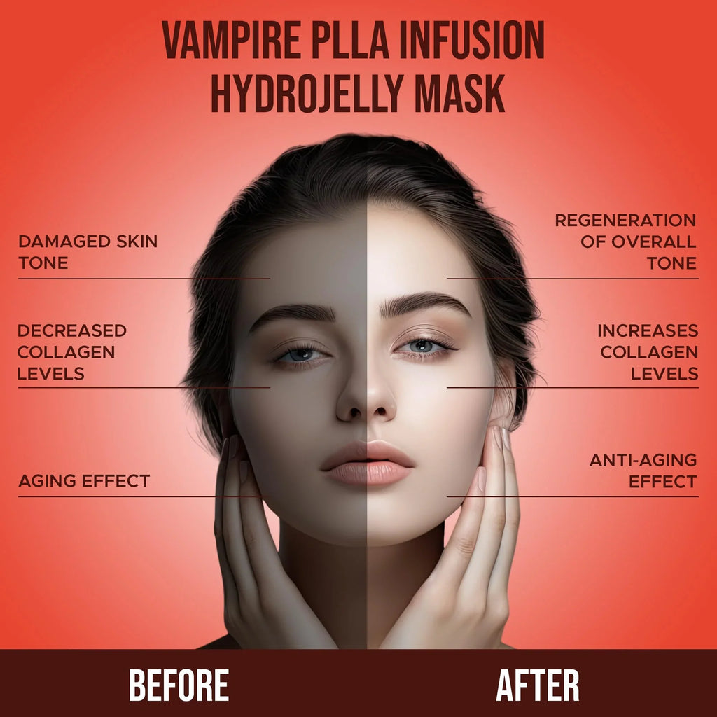 fl Facial Dark Peel Mask, Pack Professional All Reducing - Infusion Spot Jelly Mask | Facials Anti-Aging, Skin for PLLA Skin & - Treatment off Luminous Lab oz Skin Types Suitable Vampire 30 Natural