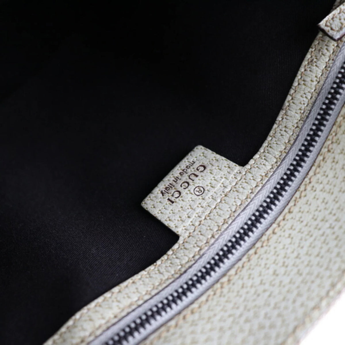 leather 124261 Pre-Owned ivory GG beige tote canvas (Good) bag
