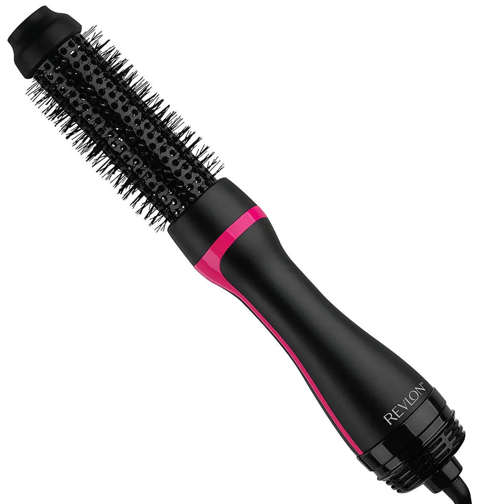 | Round and and Volume, One (1-1/2 Booster Frizz Brush Dryer Add Hair Root Step Revlon Fight in) Styler