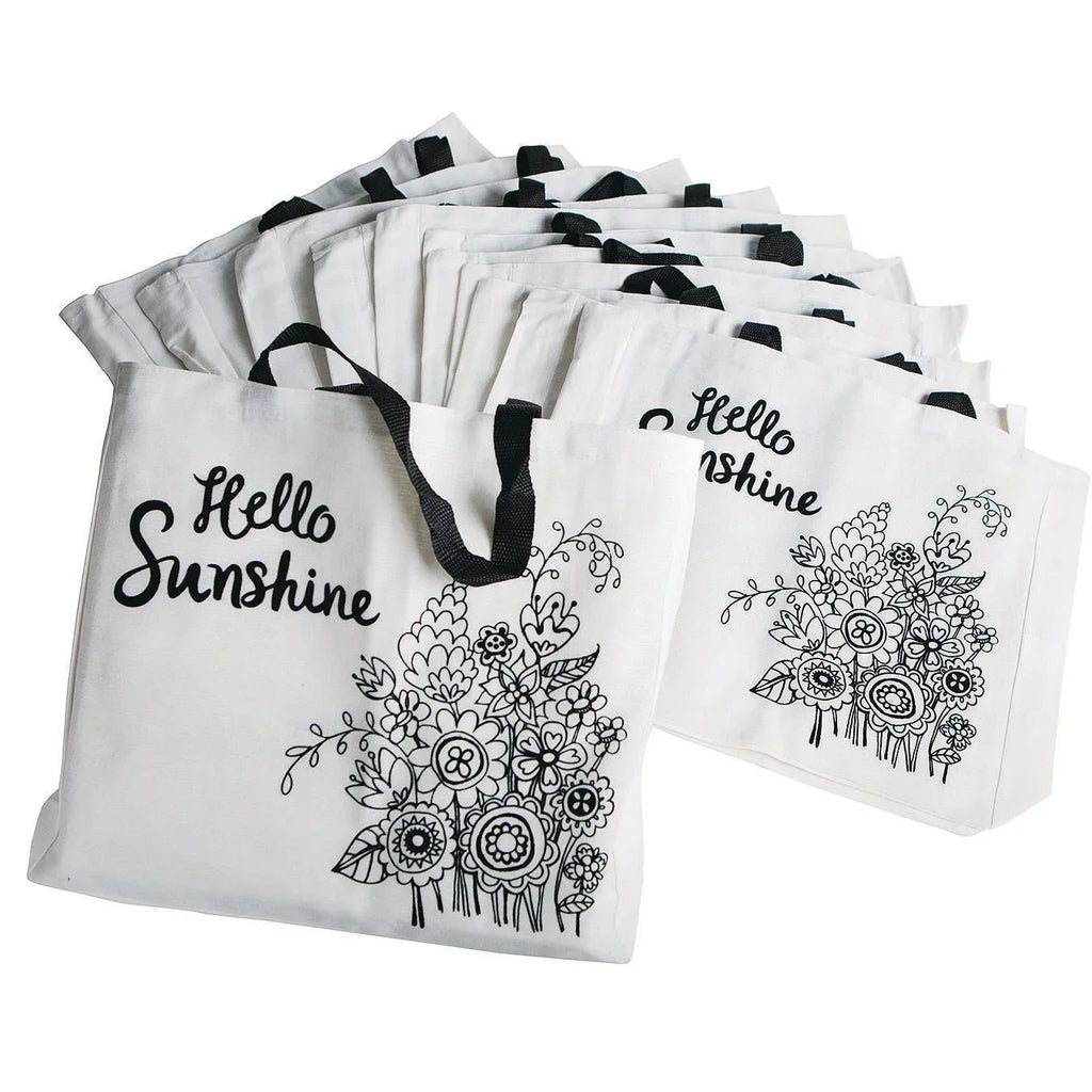 Art of (Pack Velvet 12) Bag Sunshine Hello Tote