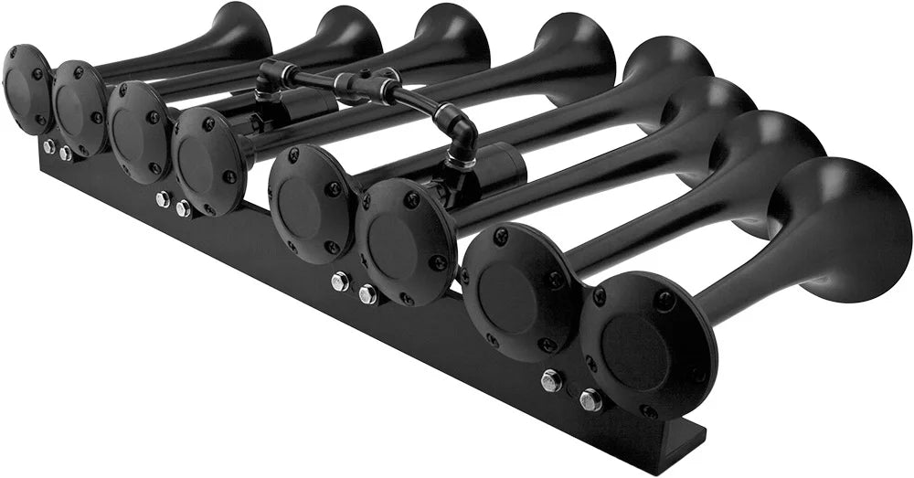 OCTOPOD Vixen dB.Fits Trumpets.Super Complete Air like Kit Pickup/Jeep Vehicles Tank, Aluminum Gallon 8 VXO4830AB/8124XB Loud Trucks/Car/Semi. System- 200psi Onboard for Train Horn 3 Compressor, Horns