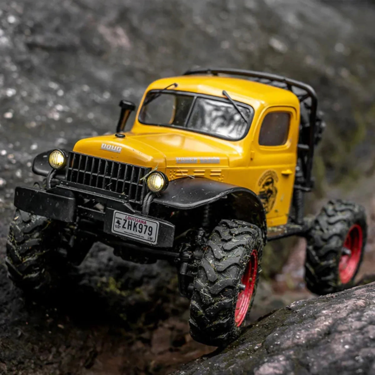 '- 1:24 FMS Yellow Power FCX24 RTR Wagon