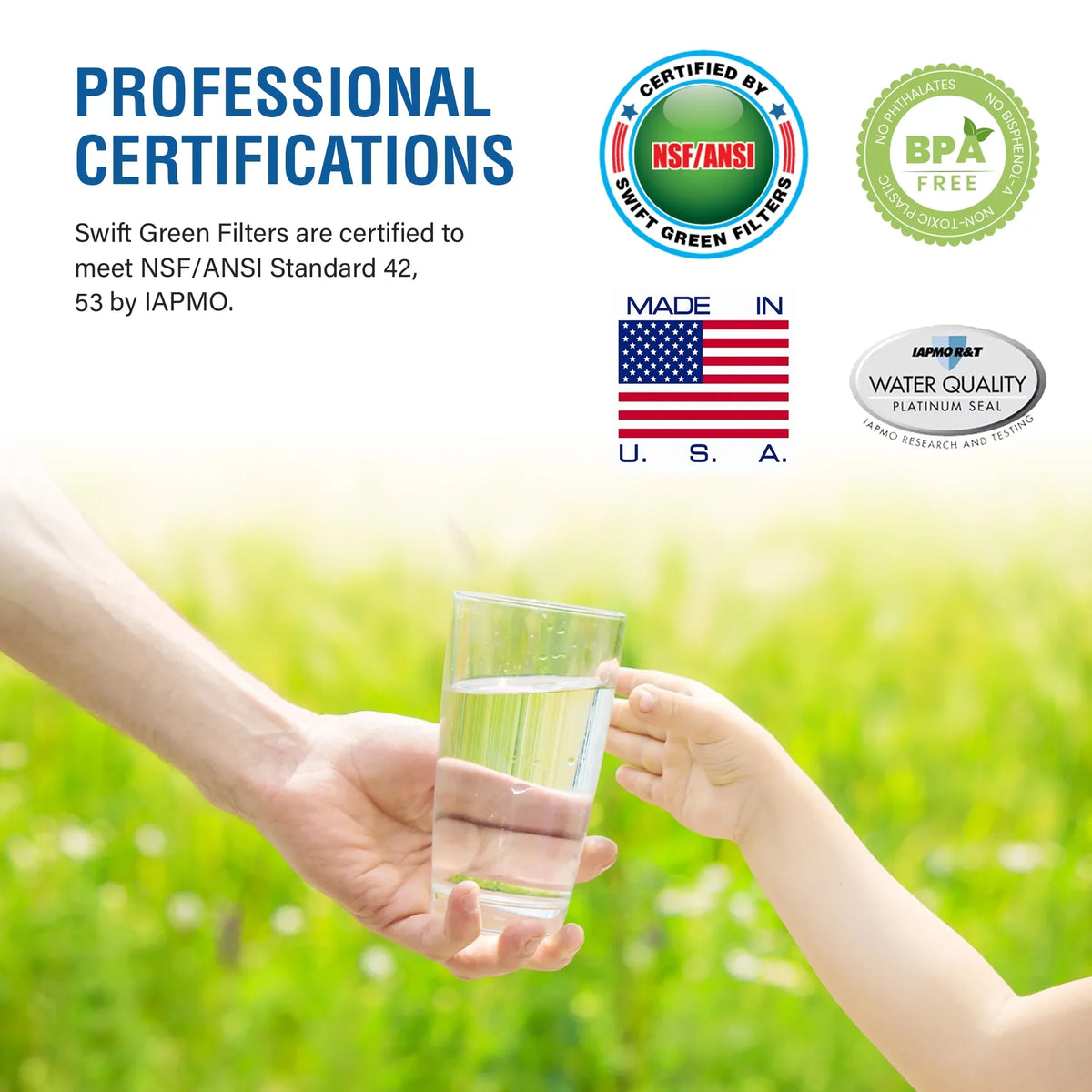 Compatible for EV9618-21, Filters CTO-S Commercial Made USA SGF-96-44 liquid Swift Green Filter of 2) in (Pack
