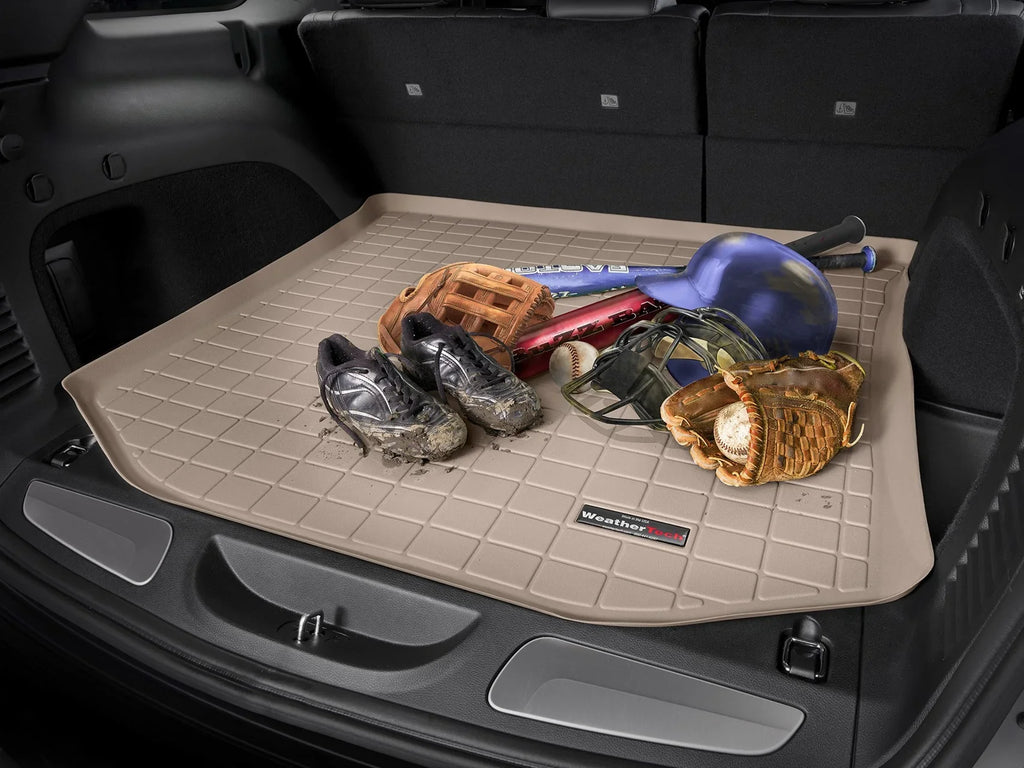 Jeep Cherokee Row Liner Cargo Seating, WeatherTech 2019-2023 Trunk 2nd Grey compatible with Behind -