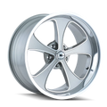 Lip 83.82Cb Grey 5X114.3 W/Machined Ridler 645 0Et 20X8.5